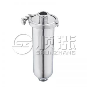 管道直通式过滤器实拍