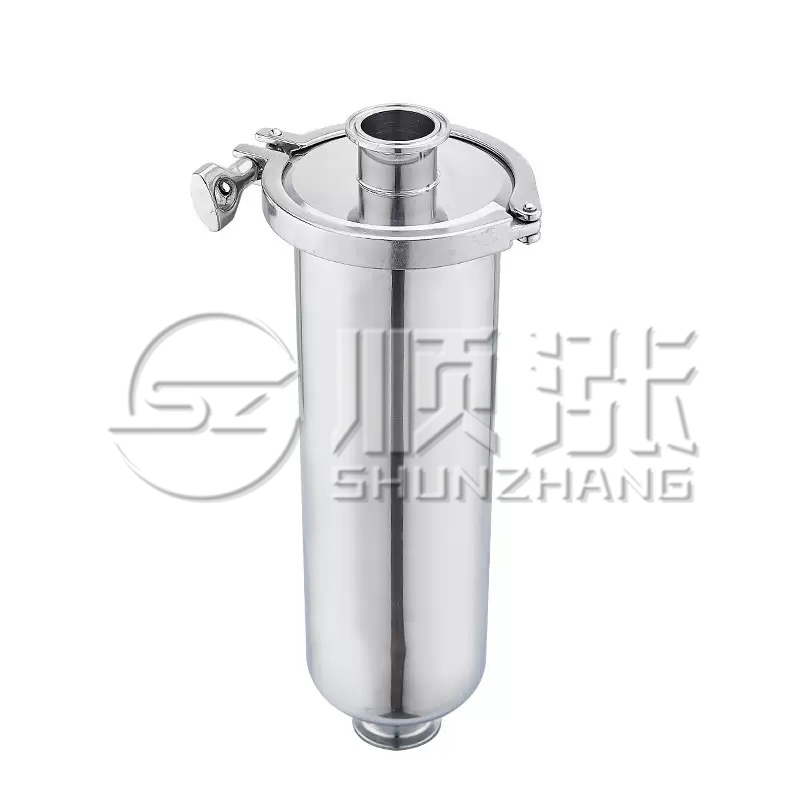 管道直通式过滤器实拍